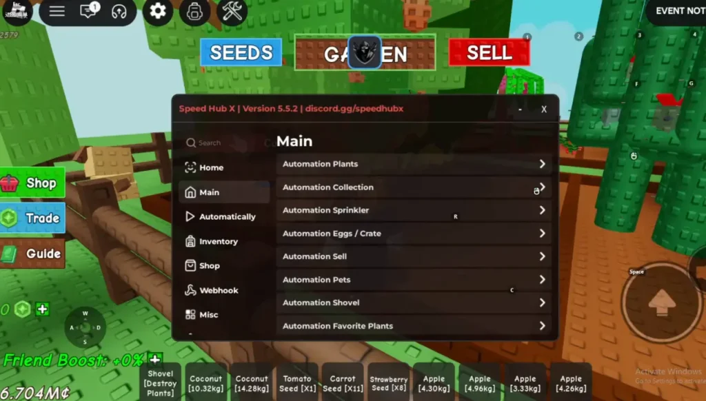 Grow a Garden Script
