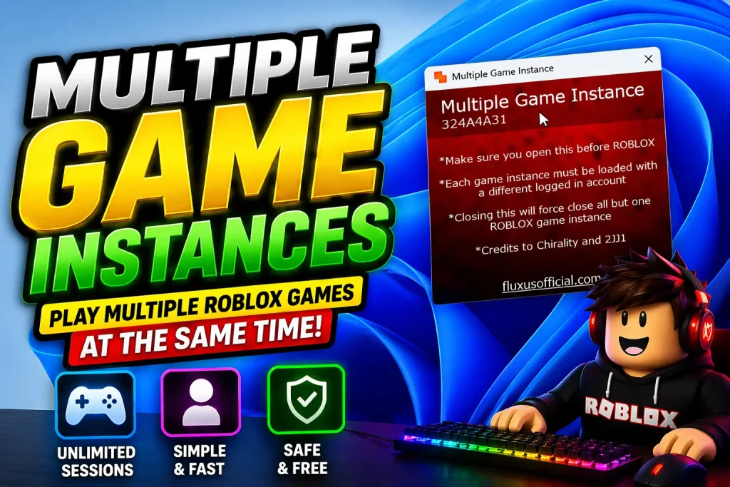 How to play multiple Roblox games multiple Roblox games Instances