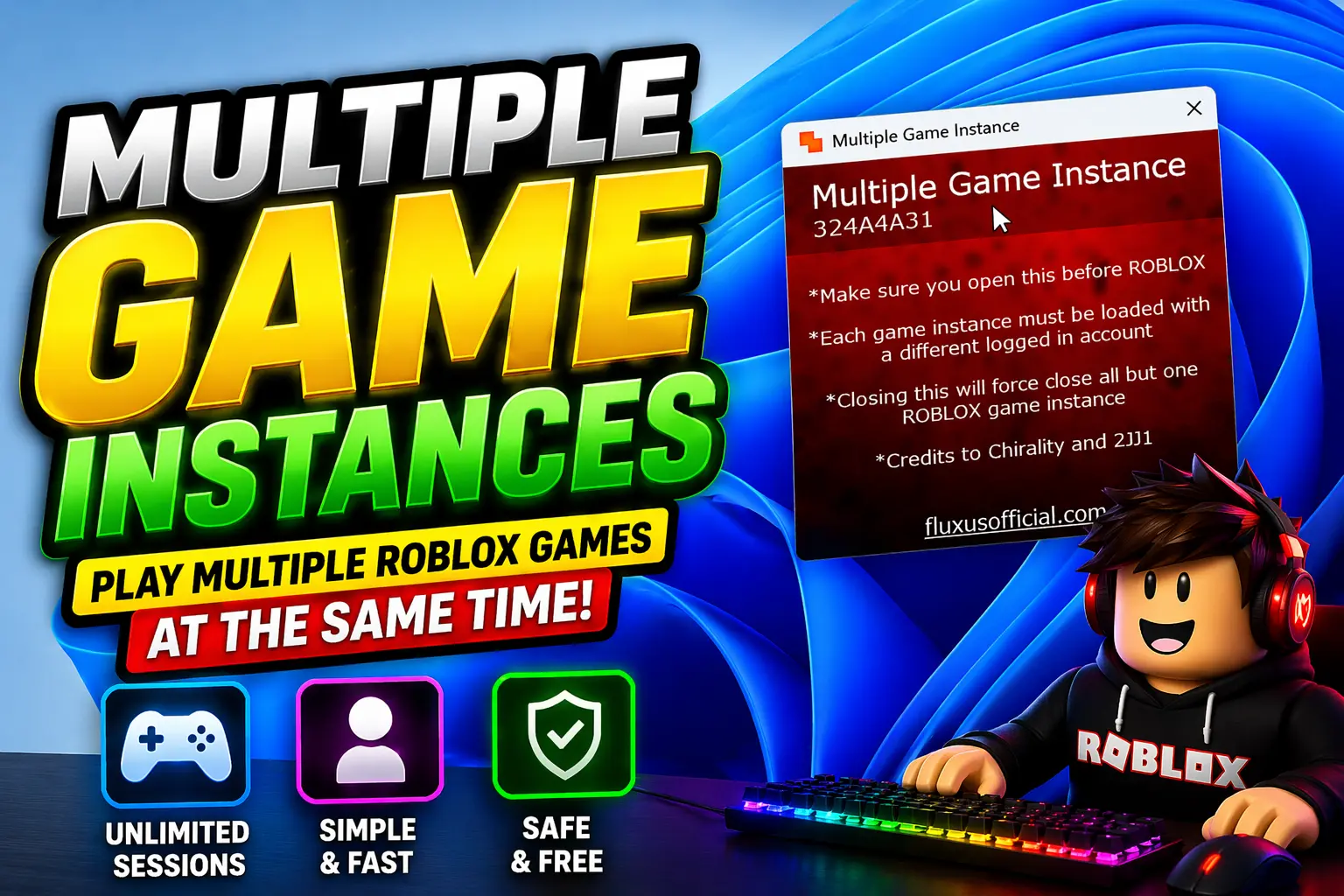 multiple Roblox games Instances