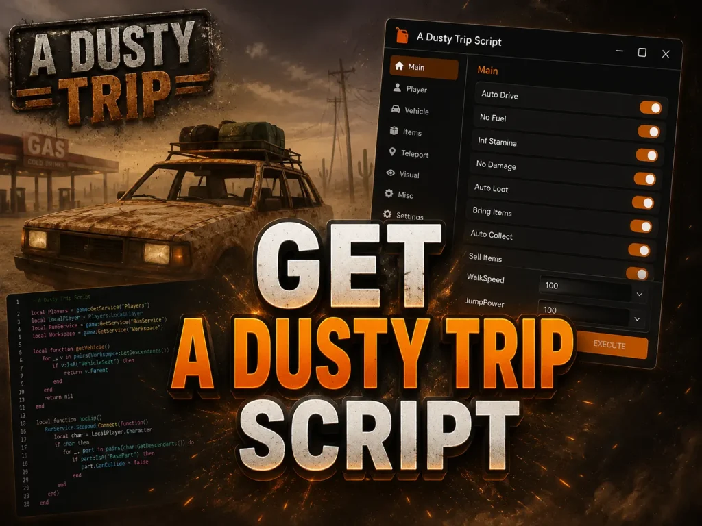A Dusty Trip Script